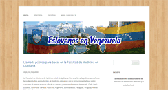 Desktop Screenshot of eslovenosenvenezuela.org